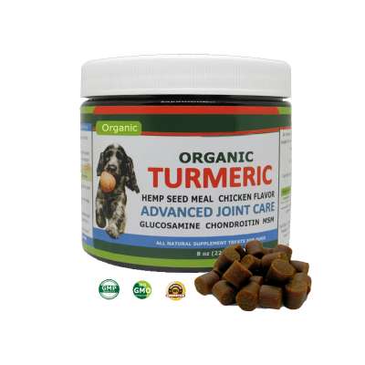 Hemp Chews Dog Joint Supplements Organic Treats Infused Hemp Oil CBD Pet Treat